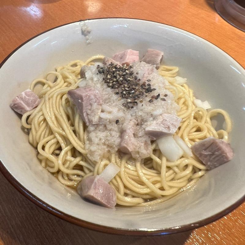 所沢醤油のジャンクな和え玉(㐂九八 ～garage～（きくや）)