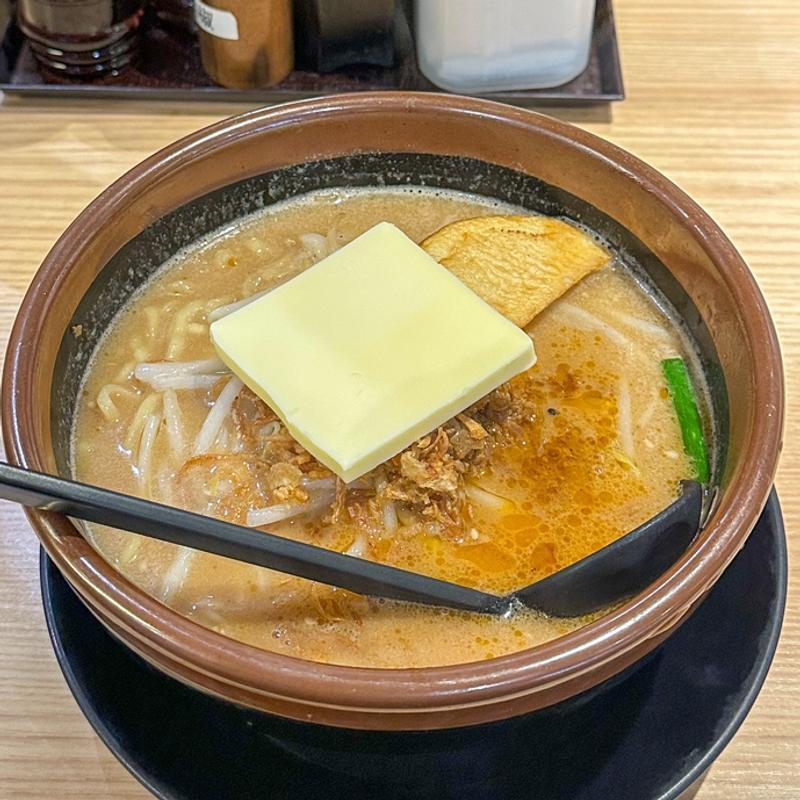 北海道超バターラーメン(蔵出し味噌 麺屋壱正 中川店)