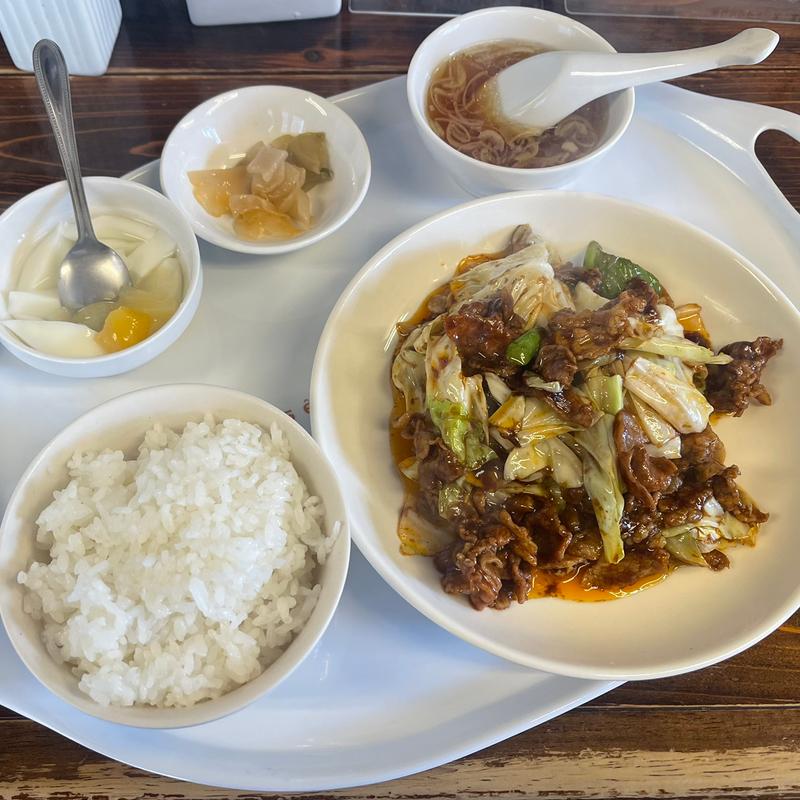 ホイコーロー定食(中国ラーメン 楊)