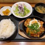鶏すきやき定食