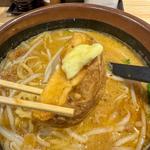 北海道超バターラーメン(蔵出し味噌 麺屋壱正 中川店)