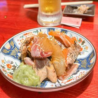 漬けのドカ盛り(立呑み 魚椿 栄店)