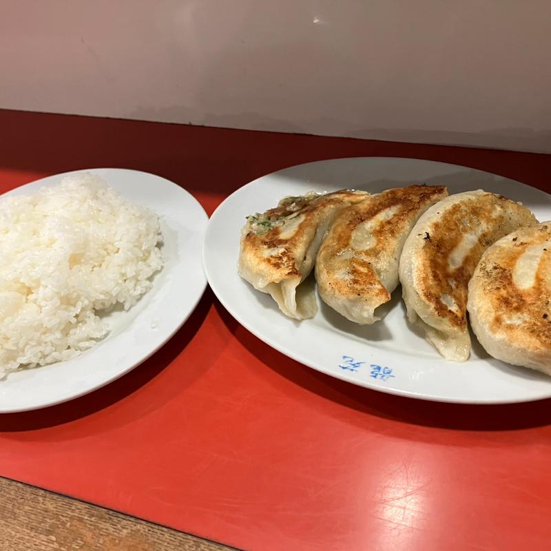 餃子ライス　ライス普通盛り(龍苑 （リュウエン）)