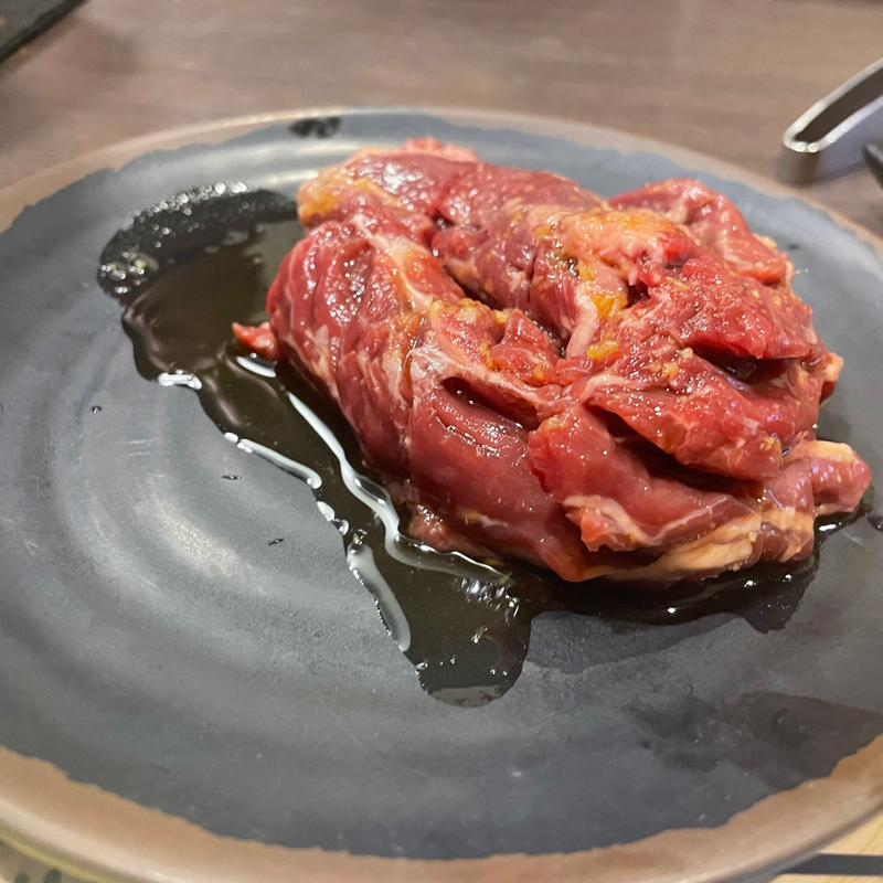 自家製つぼ漬けステーキ(炭火焼肉　牛の家 )