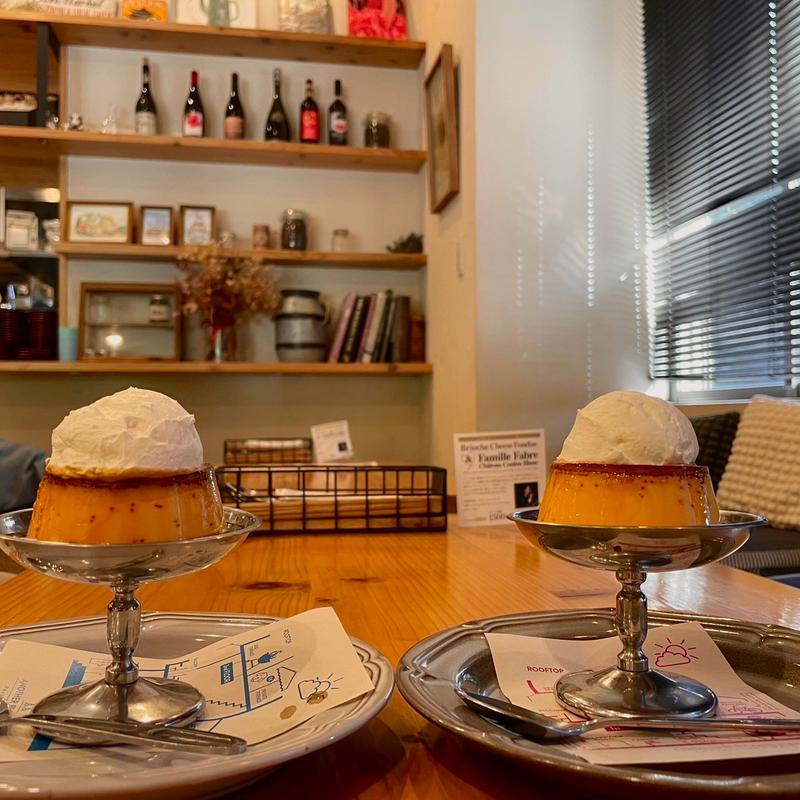 手作りプリン🍮(ANOTHER PLACE CAFE/アナザープレイスカフェ別所沼公園)