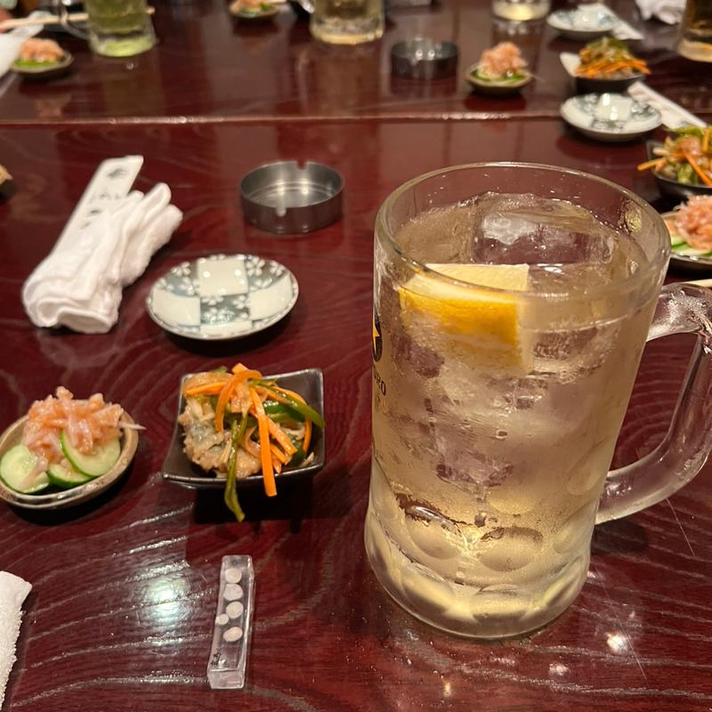 メガハイボール　お通し(京寿し )