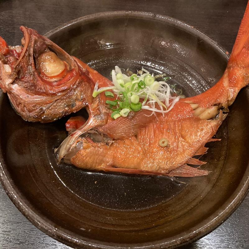 金目鯛の煮付け(美飾酒処 文)