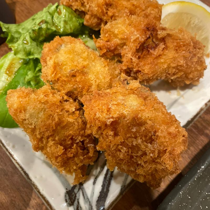 カキフライ(酒席まつした)
