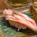 紅ずわい蟹てんこ盛り(鮨・酒・肴 杉玉 大船)
