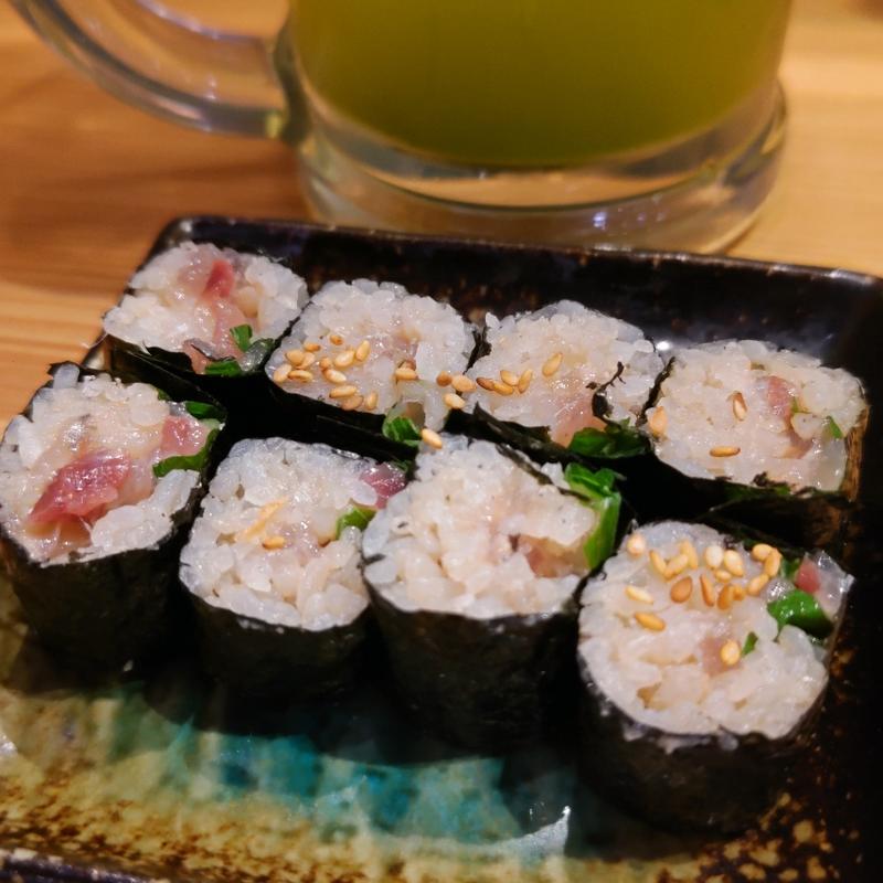 鯵のなめろう(鮨・酒・肴 杉玉 大船)