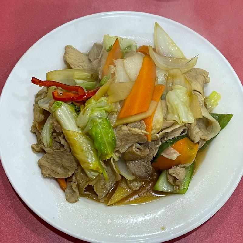 野菜炒め(北京飯店 野田阪神店)