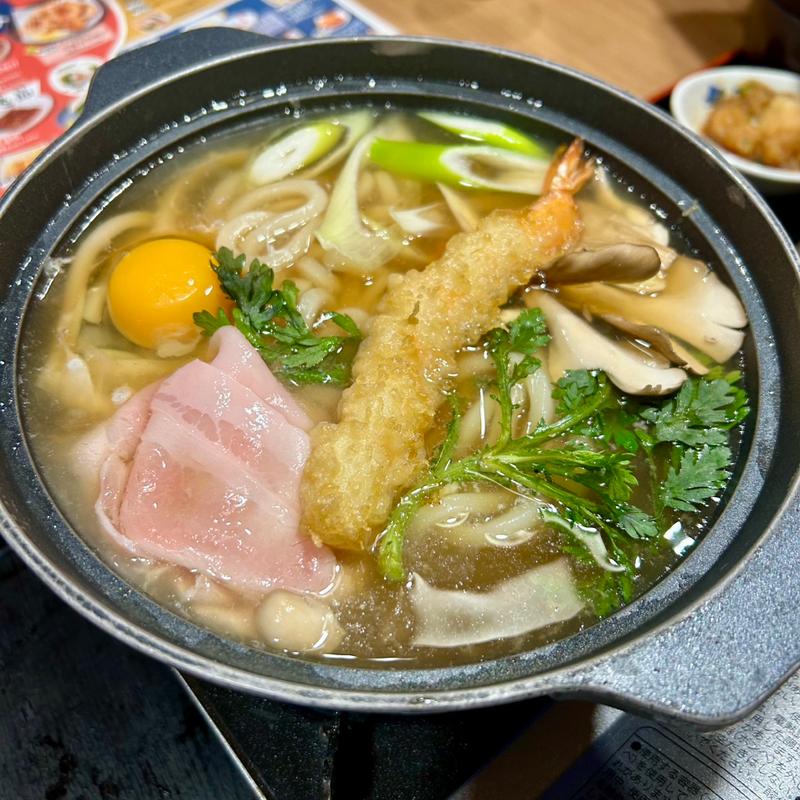 上海老天鍋焼きうどん(夢庵 船橋前原店)