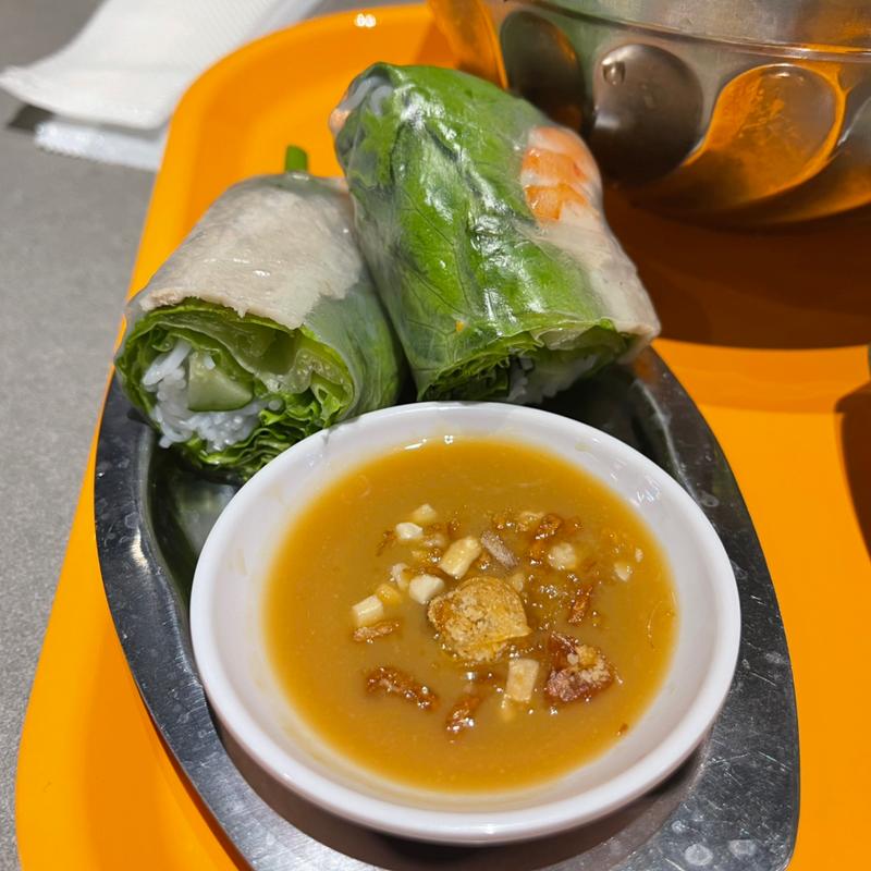 海老と豚肉の生春巻き(ベトナム料理レストラン バインセオ サイゴン 水道橋 東京ドーム シティ店 Vietnamese food restaurant Banh Xeo Saigon TOKYO DOME CITY LaQua)