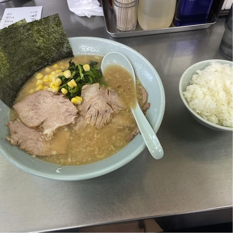 味噌ラーメン　チャーシュー3枚 半ライス(ラーメンショップ 野田店 )