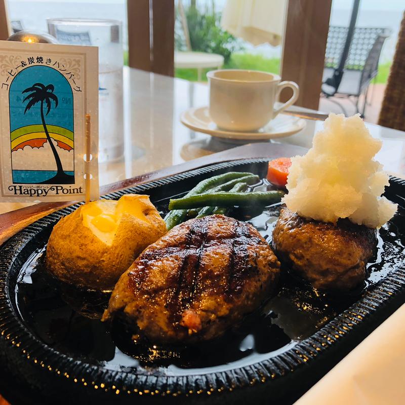 炭焼きハンバーグセット(ハッピーポイント （Happy Point）)
