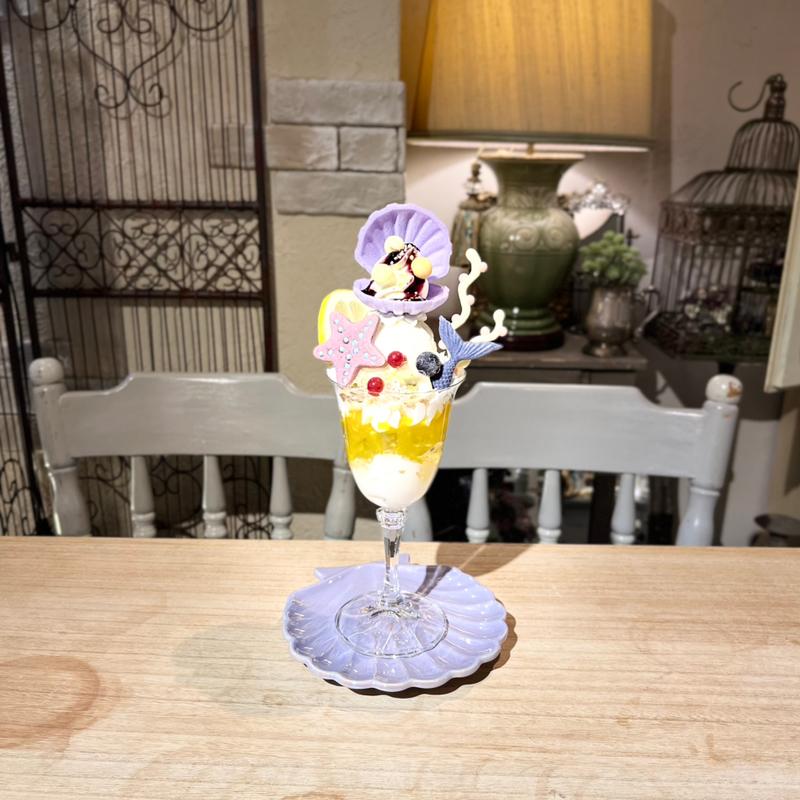 マーメイド レモンクオーツ ラグーンパフェ(cafe Cherish （カフェ チェリッシュ）)