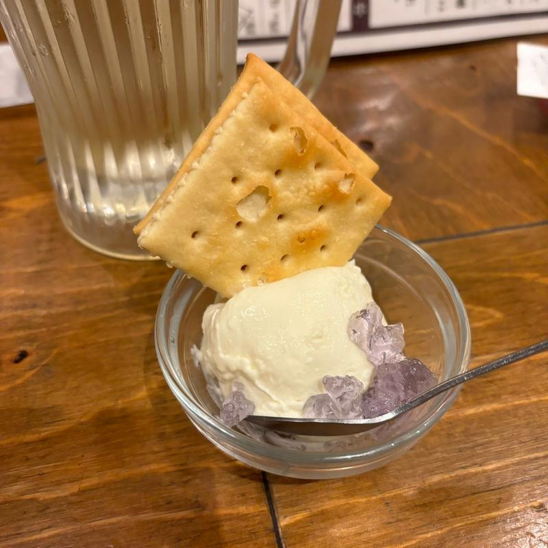 お通し(串揚げとワイン はち )