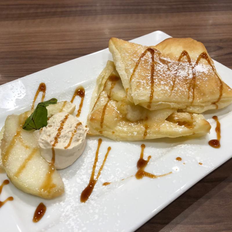 ラ・フランスのさっくりパイ(高倉町珈琲 柏の葉店)