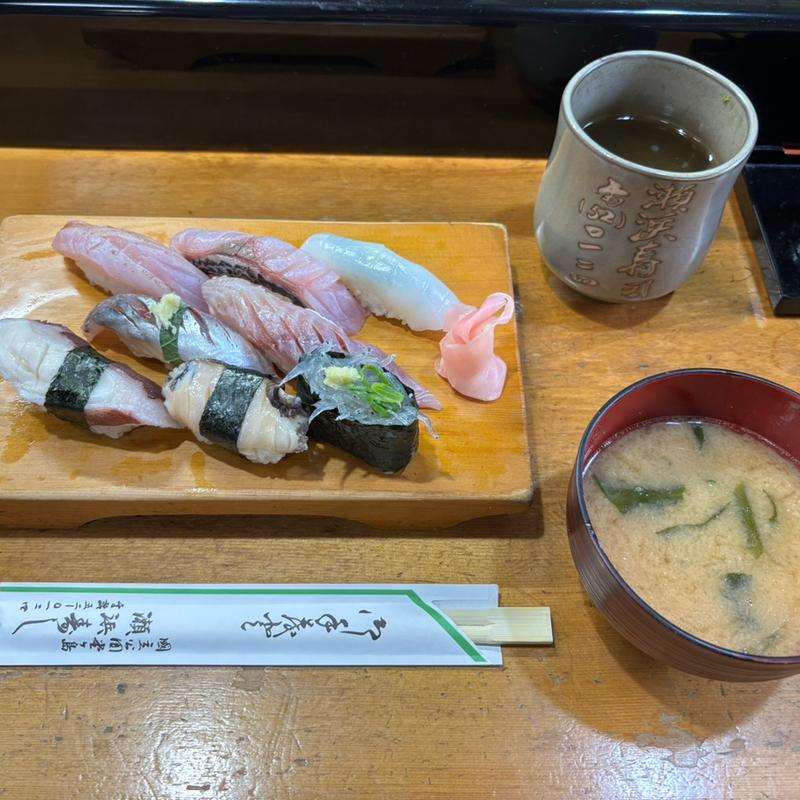 地魚にぎり(瀬浜寿司)