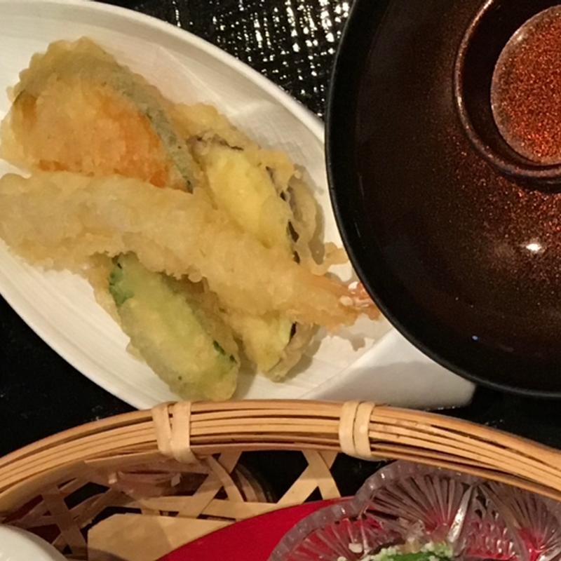 天ぷら定食(静の花)