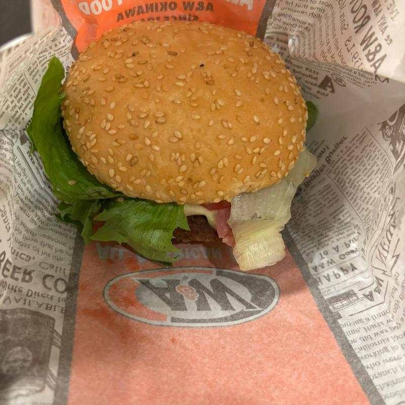 モッツァバーガー(A＆W 石垣店 （エイアンドダブリュ）)