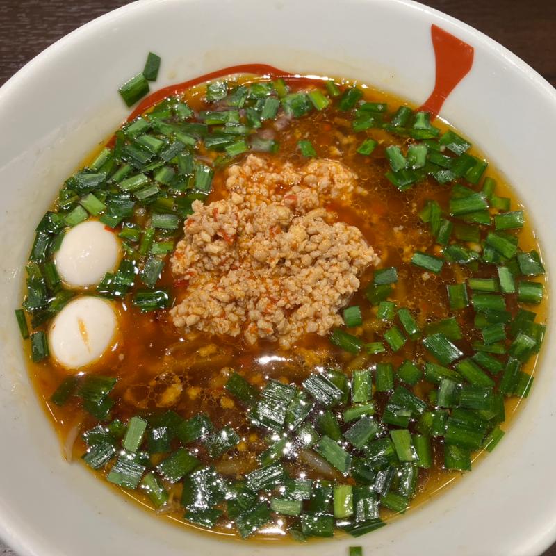 台湾ラーメン+うずら卵(三河開化亭 豊橋カルミア店)