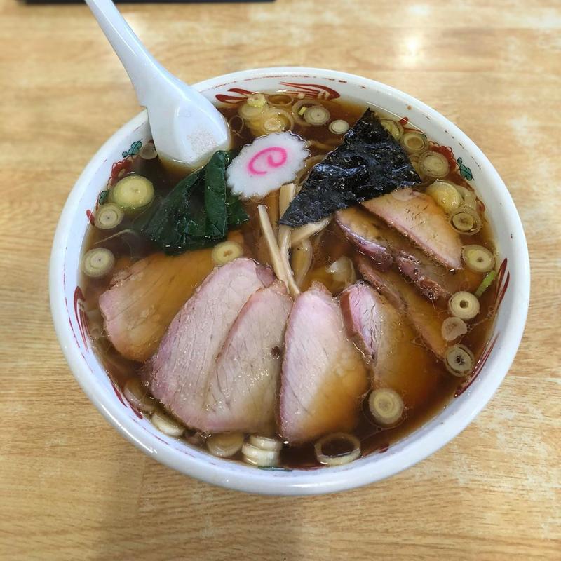 チャーシューワンタン麺(手打ラーメン みうら)