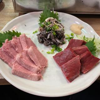 肉刺し3種盛(大衆焼肉酒場サブロー)