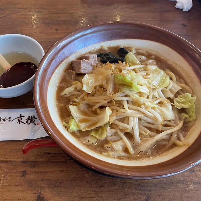 新潟濃厚味噌らーめん(元祖新潟濃厚味噌 東横 新潟駅前店)