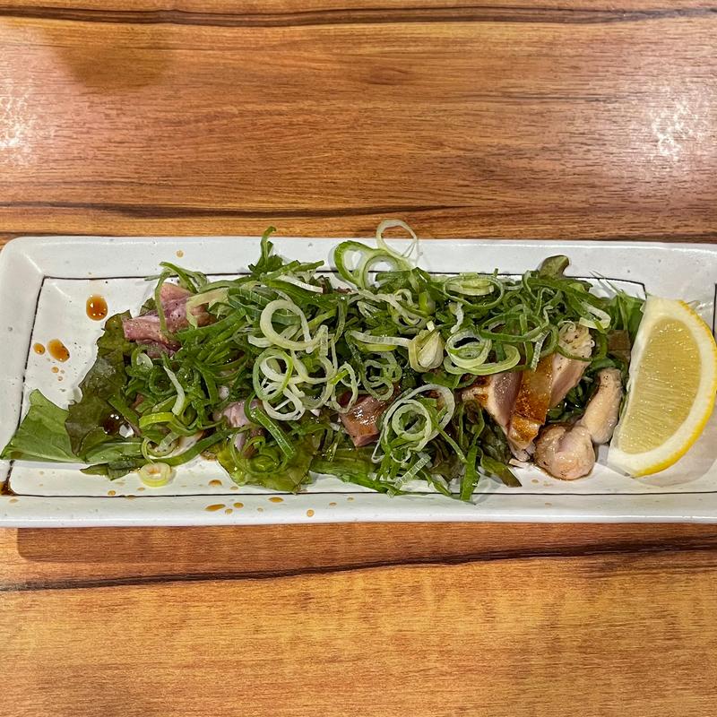 地鶏ももタタキ(やきとり 正や 福島店 )