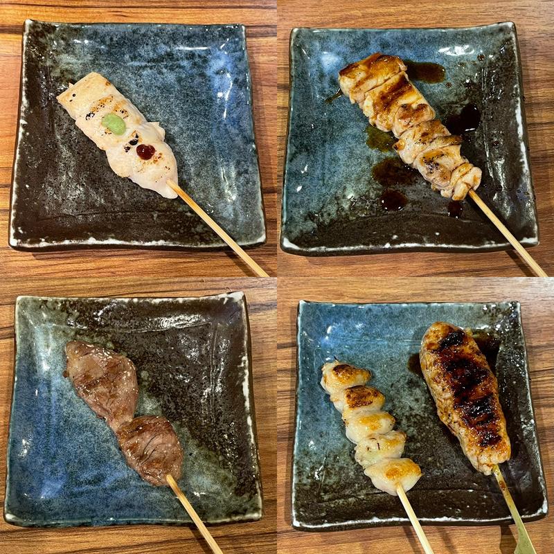 焼鳥お任せ5本(やきとり 正や 福島店 )