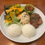 グリルチキンプレート
