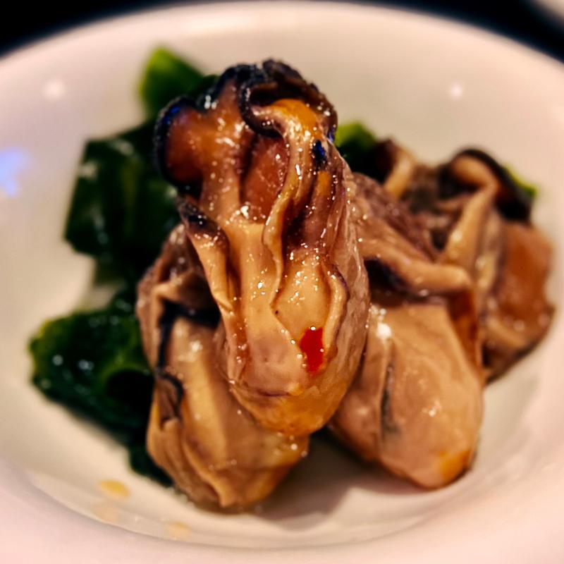 牡蠣の香料煮(二階の中華)