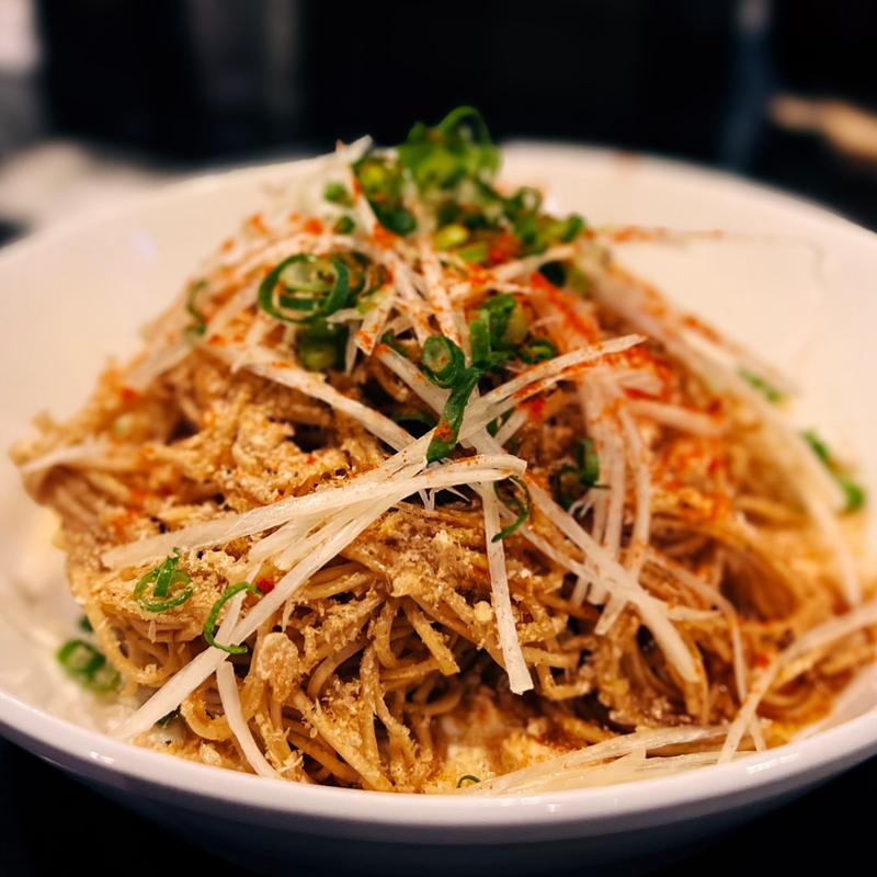 干しエビの和えそば(二階の中華)