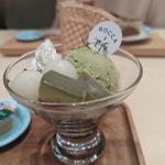 抹茶パフェ(Forest Green Roast ＆ Bake)