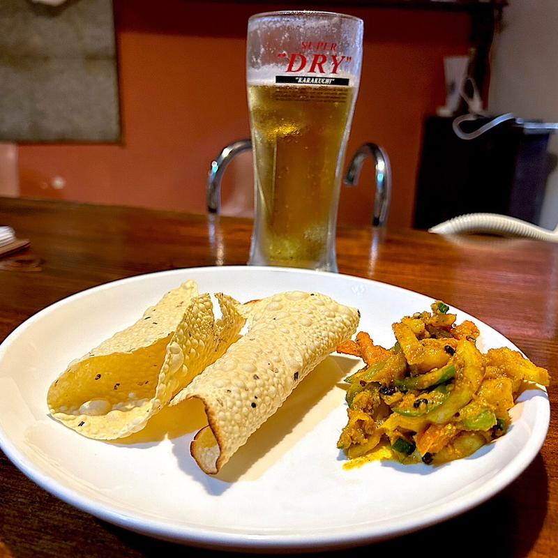 パパド＆アチャール(GORKHALI 小松島店（ゴルカリ）インド・ネパール料理)