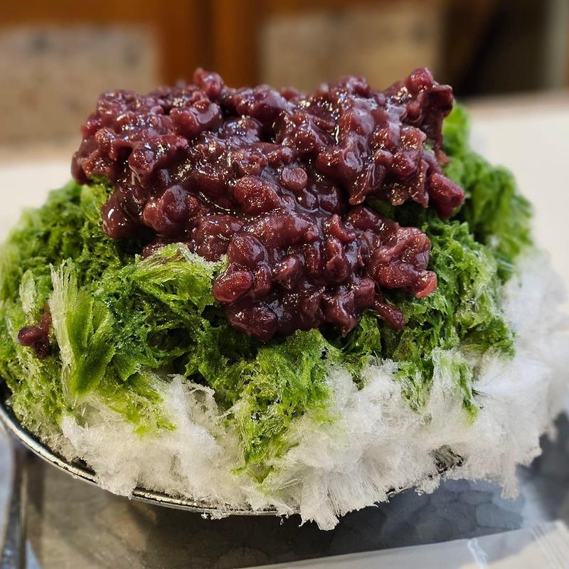 宇治金時 極上(だるまや餅菓子店)