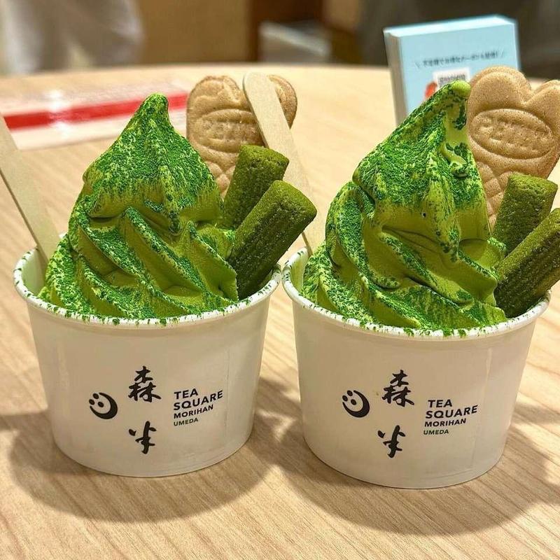 UJIMATCHA soft serve ice cream(森半 千駄ヶ谷店)