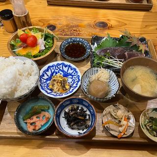 カツオのタタキ定食(花がつお by花菜)