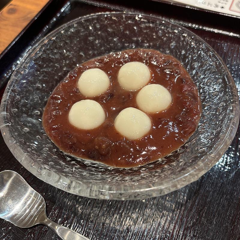 ぜんざい(しんぱち食堂 モラージュ菖蒲店)