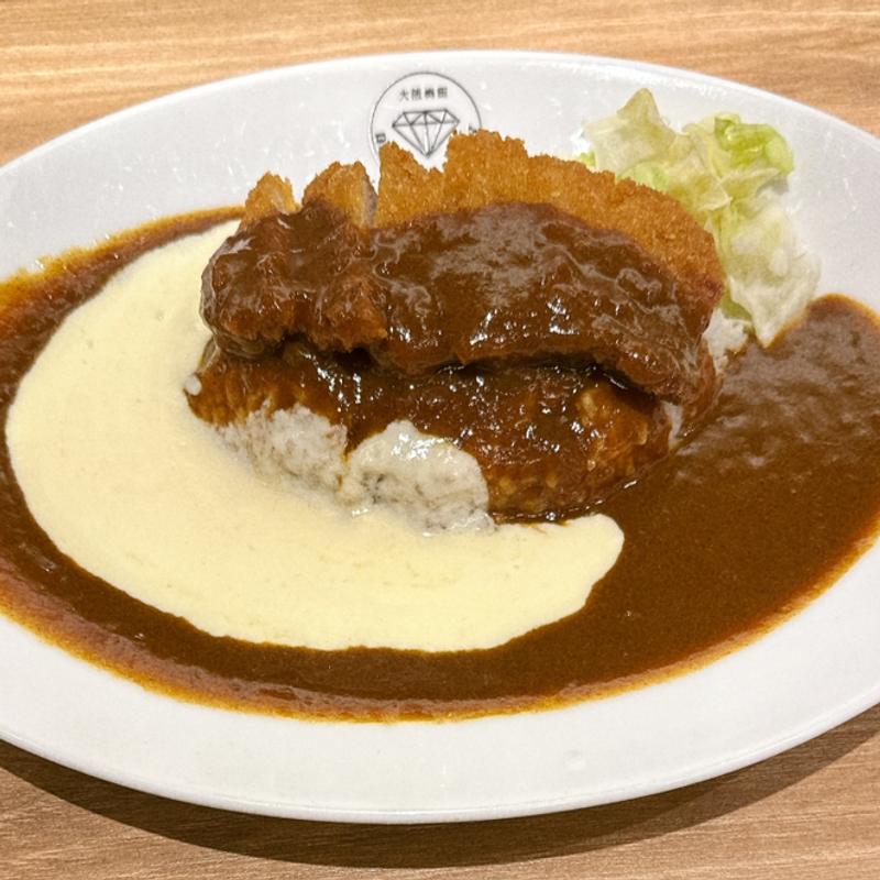 とろとろチーズ　カツトッピング(ダイヤモンドカリー 大阪国際空港)