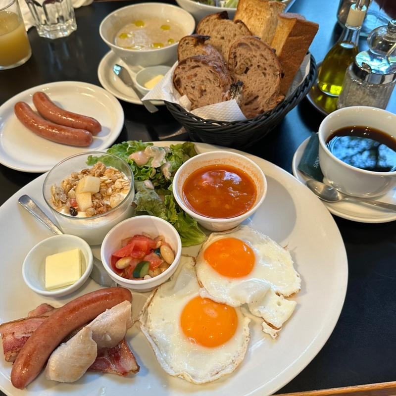 沢村モーニングプレート(ベーカリー&レストラン 沢村 軽井沢ハルニレテラス)