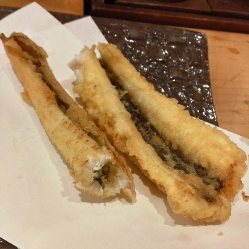 穴子の天ぷら(酒肆 あま乃)