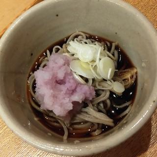 〆の蕎麦