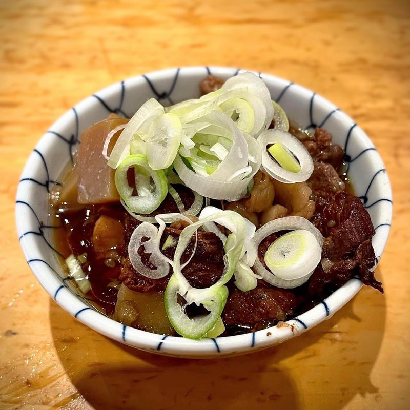 牛すじ煮込み(まえ田食堂)