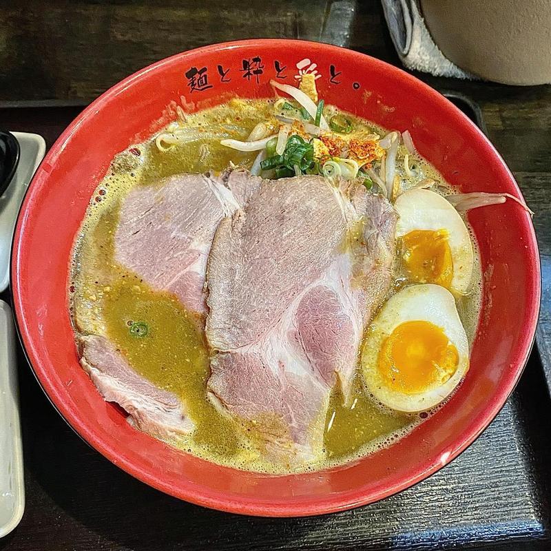 カレーらーめん(麺処三上家)