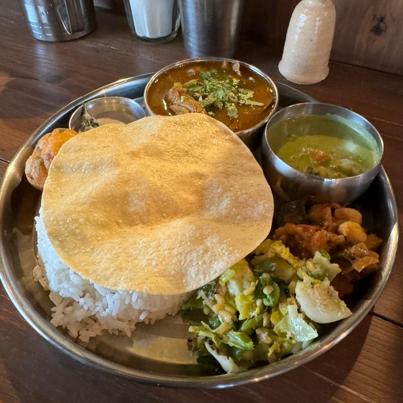 平日ランチメニュー 【Cセット】(インド家庭料理 ammikallu アミカル)