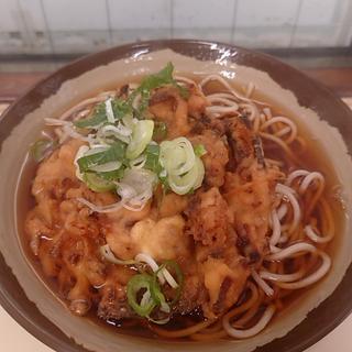 げそ天そば(そば処 JR北千住駅2番線ホーム店)