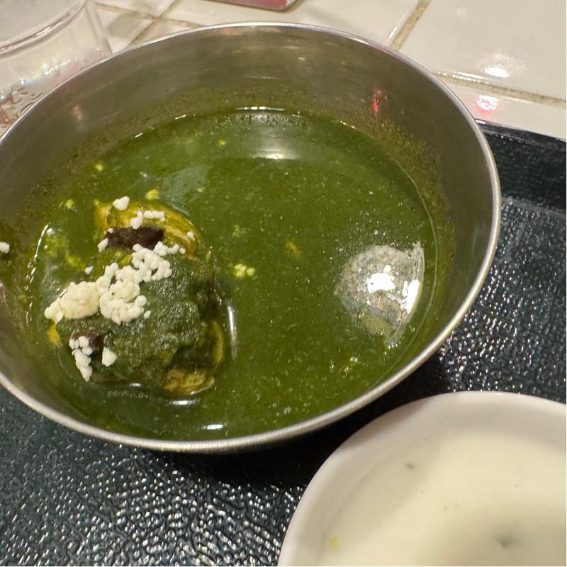 チキンほうれん草カレー(アルクロード 飯田橋店)