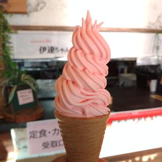 いちごソフト(五福の伊達ちゃんkitchen)